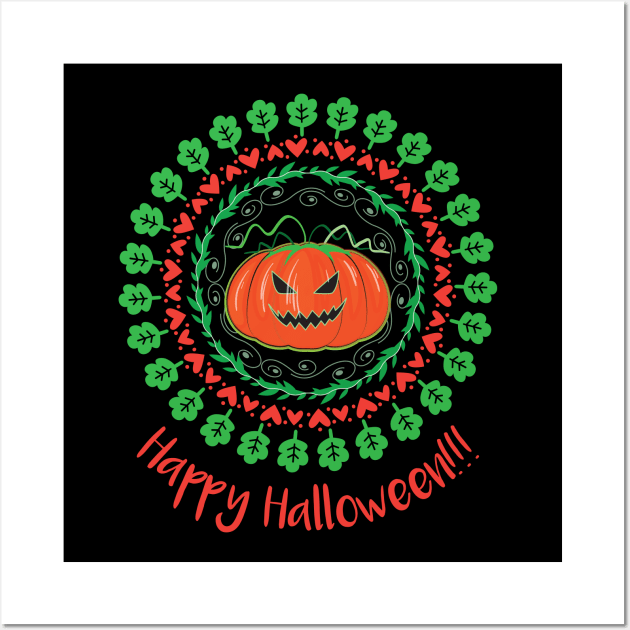 Happy Halloween Wall Art by emma17